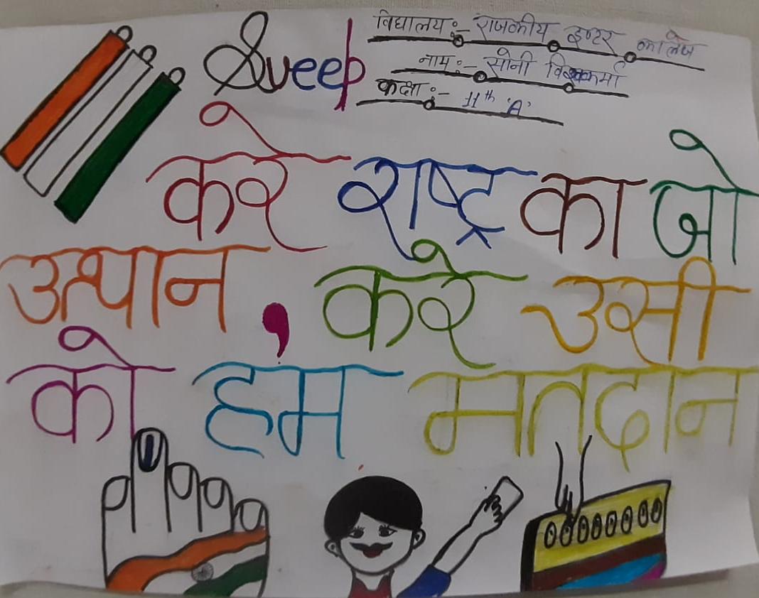मतदाता जागरूकता प्रतियोगिता