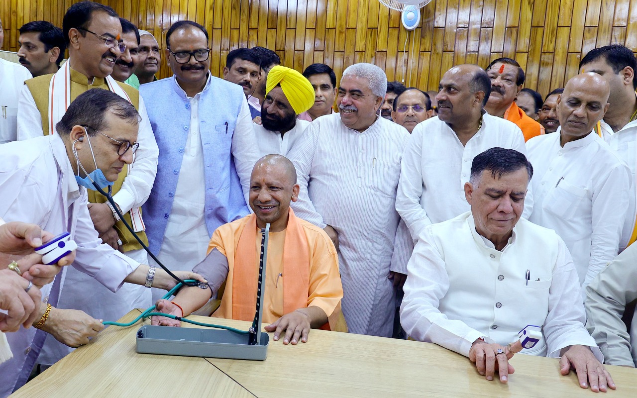 yogi adityanath bp