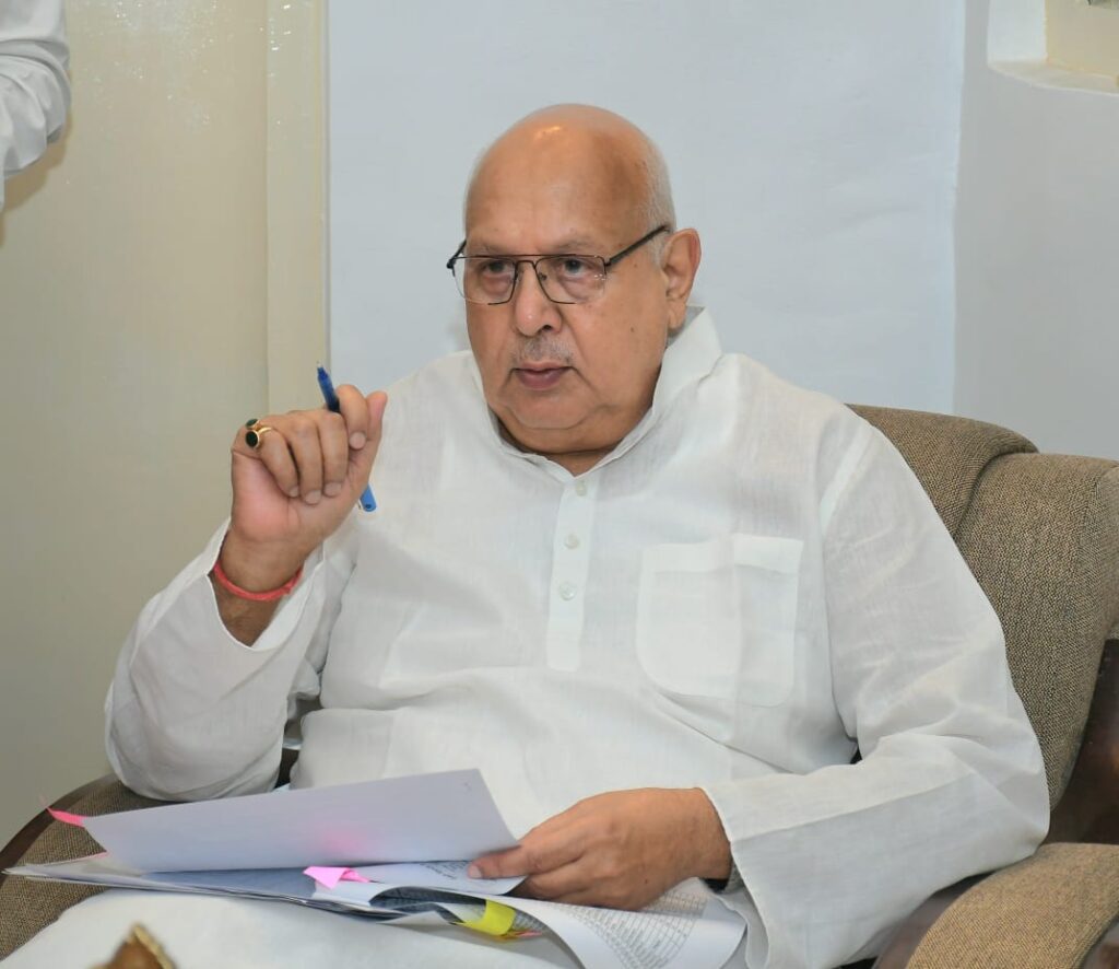 कृषि मंत्री सूर्य प्रताप शाही।