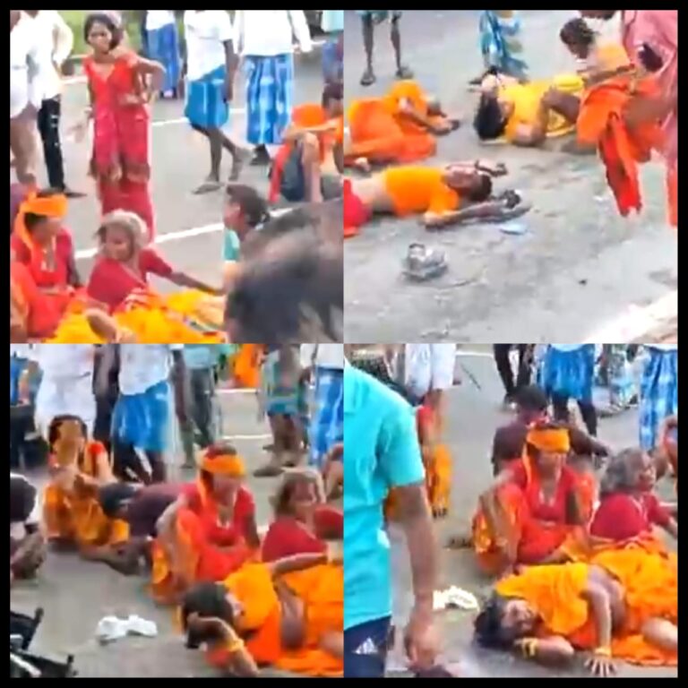 पश्चिम बंगाल में भीषण बस दुर्घटना