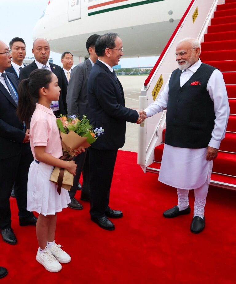 मोदी की चीन यात्रा
