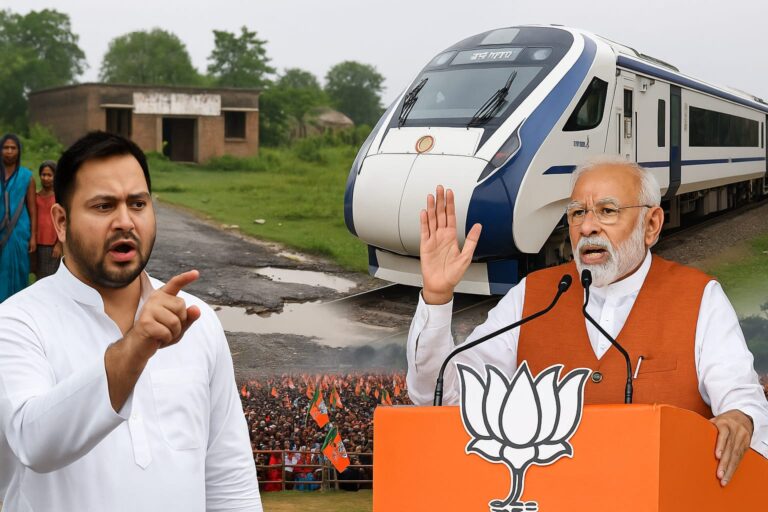 तेजस्वी vs Modi